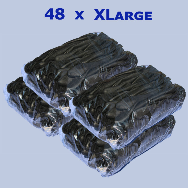 48x PU gloves package Xlarge