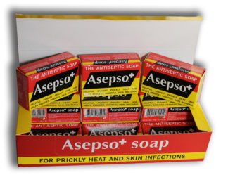 Asepso soap 12pack