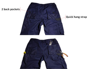 Endurance Trousers back pockets