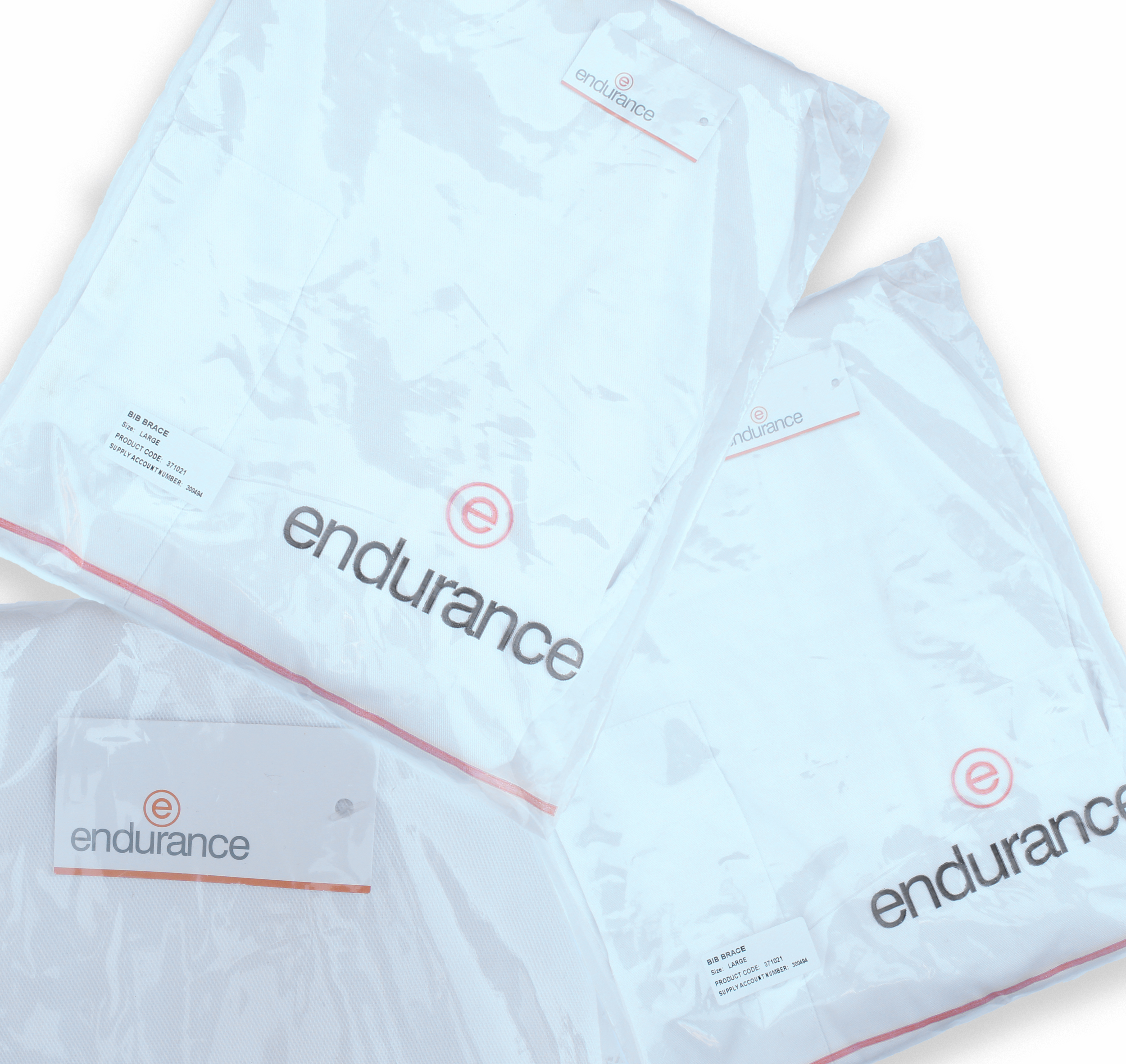 Endurance White Polycotton Bib And Brace Overalls – Unisex Workwear – 80% Polyester 20% Cotton