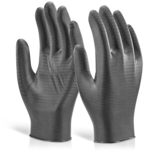 Nitrile Disposable Glovezilla Gripper Glove (Beeswift)