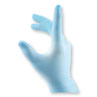 Beeswift Blue Nitrile Disposable Powder Free Gloves