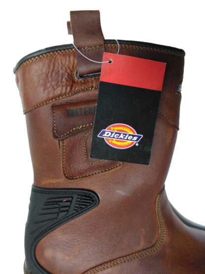 dickies safety texan rigger boot tag