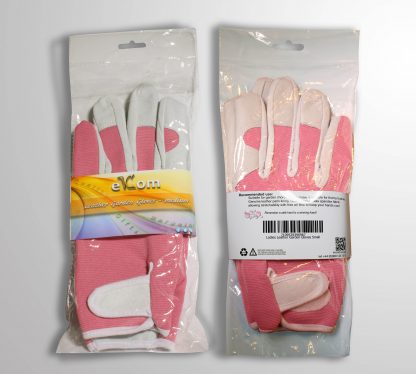 Leather garden gloves. Medium package