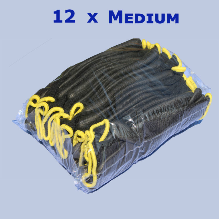 12x PU gloves package medium
