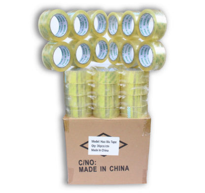 Packing Tape - 6/36 rolls Heavy Duty Clear Tapes -100meters x 45mm - Image 2